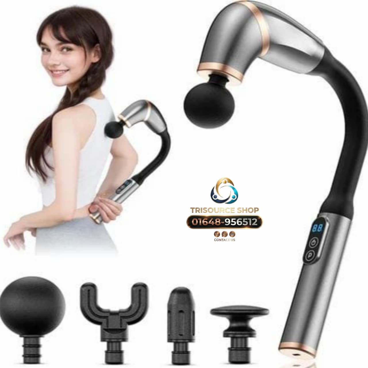 Neck Gun Body Massager